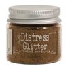 Distress Brushed Corduroy Glitter, Brown