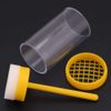 Queen Bee Marker Bottle, 1pc Queen Bee Marking Cage & Soft Plunger