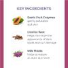 DERMA E Gentle Enzyme Peel – Brightening Exfoliator Mask – Natural Enzymatic Chemical Peel with Papaya, Milk Thistle and Licorice Root - Resurfaces, Smooths and Rejuvenates Facial Skin, 1.7 oz