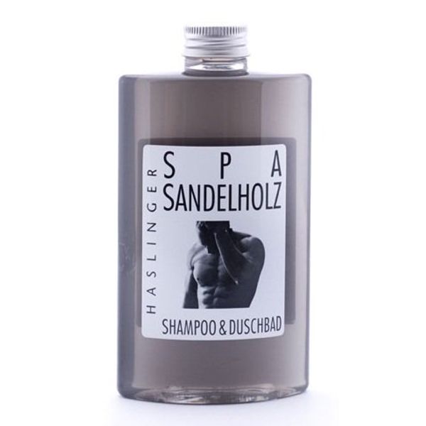 Lashuma Spa Sandalwood Shampoo - Shower Bath for Men, 200 ml
