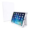 Tuff-Luv Type View Colour block Essentials Case Cover with Screen Protector for iPad Air - White