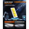 SEALIGHT LED Headlight Bulbs Conversion Kit 9005+H11 High Low Beam Bright White