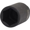 KS Tools 515.1130 1/2" Hexagon impact socket, deep, 30mm