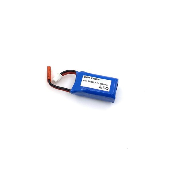 OMPHOBBY T720 RC Plane 7.4V 300mAh Battery OSHT005 Original Replacement for OMP Hobby T720 RC Airplane Accessories Spare Part