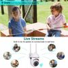 4 Pack Wireless 5G WiFi 1080P Security Camera System Smart Outdoor Night Vision