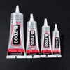 B7000 Super Glue Adhesive, Multi-Function Glues, Transperant Paste Adhesive (B7000-2x25ML)