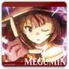Make a Flame in this Wonderful World! Acrylic Coaster B [Megumin]