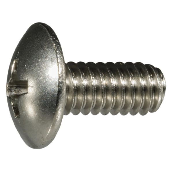 #8-32 x 3/8" 18-8 Stainless Phillips Truss Head Machine Screws (20 pcs.)