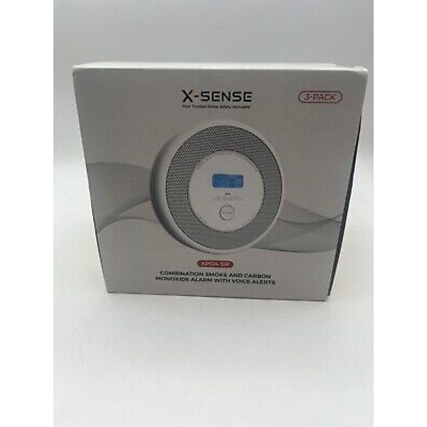 X-SENSE SP0A-SR  Smoke and Carbon Monoxide Alarm 3-Pack