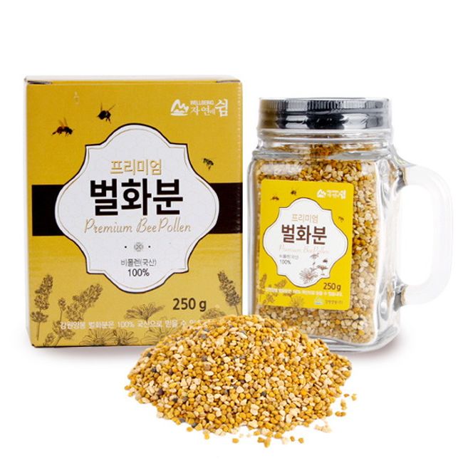 [Gangwon Beekeeping] Dried bee pollen 250g (handle cup), See detailed description, See detailed description, See detailed description, See detailed description