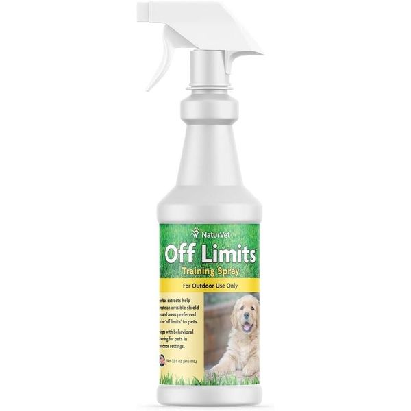 NaturVet Off Limits Pet Training Spray for Dogs & Cats