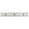 'Celtic Stag' 30cm (12 Inch) White Plastic Ruler (RL00095094)