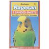 AB Tools 16 Sanded Sheets Sandpaper Cage Lining Budgies Caged Birds 21x35cm