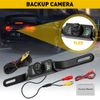 US License Plate Metal Frame Rear View Backup Camera CMOS LED HD Night Vision EO