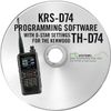 KRS-D74-USB KRS-D74 Original RT Systems Programming Software and Micro USB Cable for Kenwood TH-D74A Transceiver