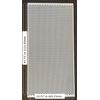 2'x4' White Plastic Perforated Tile with 1/2" holes-2 Pack