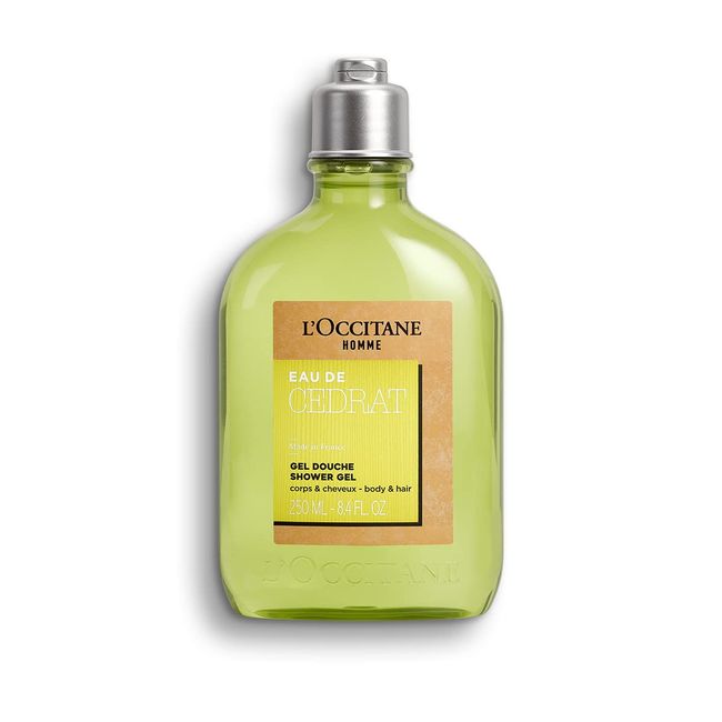 L'Occitane Cedra Shower Gel, 8.5 fl oz (250 ml), Body Soap, Grancitrus