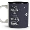 LolaPix Valentine's Day Mug. Ceramic, Round Mug, 330ml Capacity. for Couples.