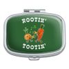 Rootin' Tootin' Root Vegetables Funny Humor Rectangle Pill Case Trinket Gift Box