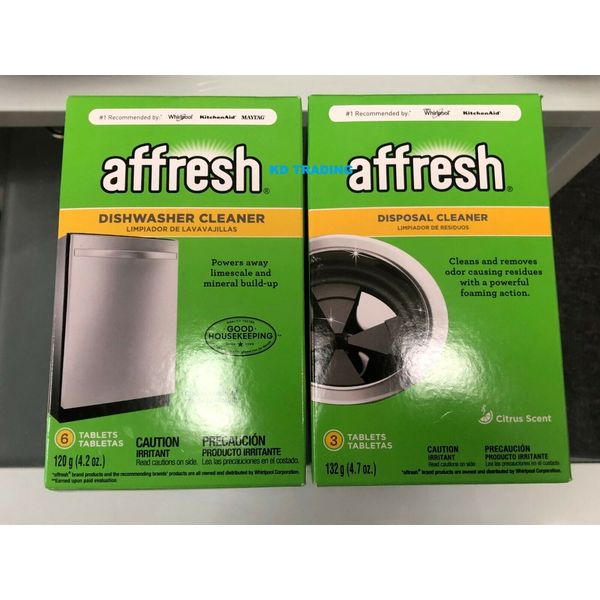 Affresh Washer Combo Cleaner Remove Odor for Washing Machine Dishwasher Sink