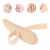 Tiardey 2 Pcs Adjustable Hammer Toe Splint Cushion Corrector for Crooked Overlapping Toes Toe Separators Left Right Foot Alignment Support