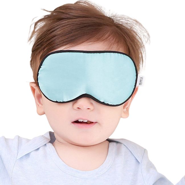 Smooth Silk Eye Mask For Infant Kids Sleeping Eye Baby Shading Cover Eye Shield