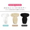 [smatabi] Silicone Blister Prevention Pads [Arch Support 5 Types 22 Pieces Black] Silicone Pads Shock Reduction Heel Toe Insoles Siliconepad Black