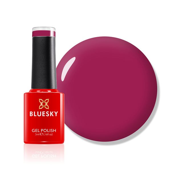 Bluesky Gel Nail Polish, Ripe Guava, Mini, 80646, Pink, Purple, Long Lasting, Chip Resistant, 5ml (Requires Drying Under UV LED Lamp)