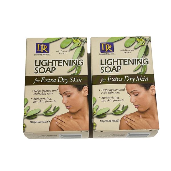 2 Pack Daggett & Ramsdell Moisturizing Skin Lightening Soap Extra Dry Skin