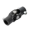OCPTY Black Universal Steering Shaft U-Joint Coupler 3/4"DD Triangle Single 96mm U Joint Shaft
