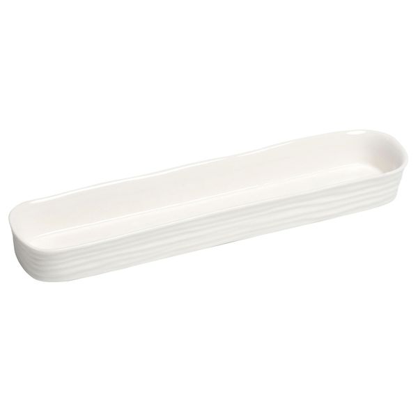 Le Blanc Cracker Tray, 13.25" x 2.75" x 1.5"