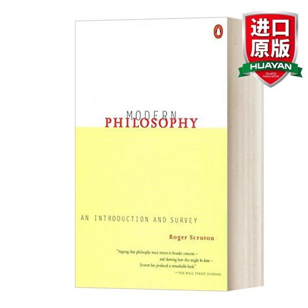 Modern Philosophy An Introduction and Survey 现代哲学 一份指南和调查 英文版 进口英语原版书籍 英文原版