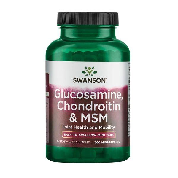Glucosamine, Chondroitin & MSM - 360 Mini Tabs