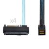 xiwai Internal Mini SAS SFF-8643 Host to 4 SAS 29pin SFF-8482 Target Disk 6Gbps Data Server RAID Cable