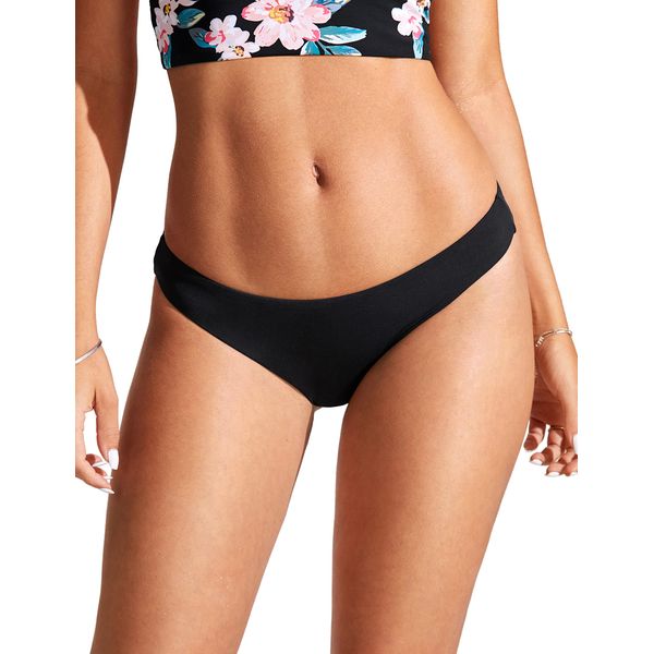 CRZ YOGA Damen Bikinihose Swim Beach Sports Bikini Bottom Sexy Badehose Schwarz 40