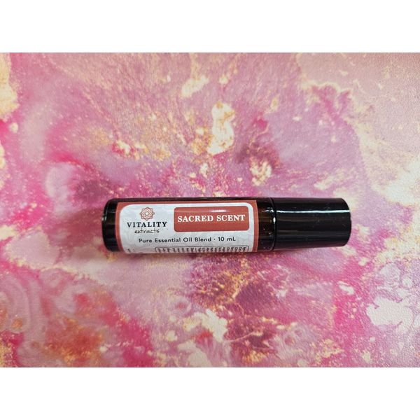 Vitality Extracts Sacred Scent Roll On Pure Essential Oil Plant Extract 10ml