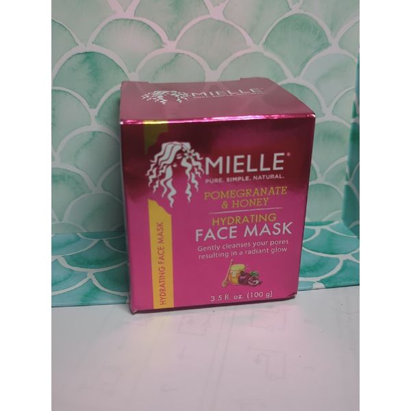 Mielle Pomegranate & Honey Hydrating Face Mask 3.5 oz /100g.