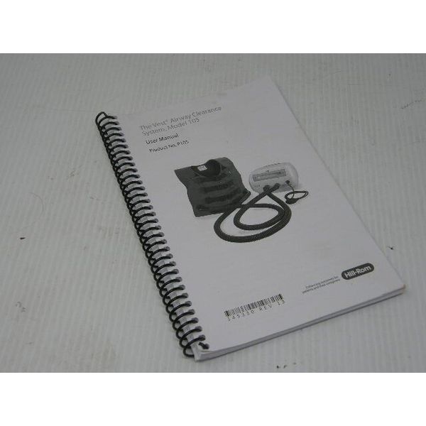 Medical Device...Manual, Quick Start Card, DVD for The Vest System...Docs ONLY !