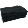 Kobe Disposable Towels: Viscose 40x80cm (x50) Black