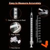 30 pack 1ml 0.31x8mm Plastic Multiple Uses Measuring Tools,Dispensing Measuring Tool,laboratory accessories, individually sealed packaging (30)