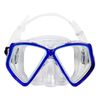 MARES Junior Pirate Dry Combo, Silicone Mask & Snorkel Set, Blue/Clear