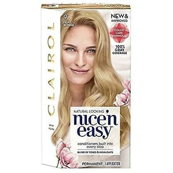 New Clairol Nice 'n Easy Permanent Color [9] Light Blonde