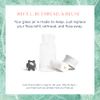 Better & Better Natural Floss | Vegan, 100% Plant-Based Waxed Dental Floss in Refillable Glass Jar | Natural Dental Floss w/Jojoba & Peppermint Oil | Moisturizing & Soothing Eco Friendly Dental Floss