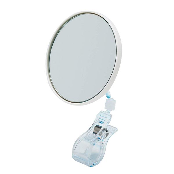 Horiuchi Mirror Industries (Easy to Install, Just Clip Anywhere), 3x Magnifying Glass, Clip Type, Convenient for Washstand, Entryway, Office, Store, One Plus for Everyday Use, Made in Japan
