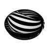 Black and white swirly pattern sphere optical illusion PopSockets Swappable PopGrip