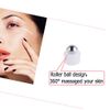 10ml Glass Roller on Bottles with Stainless Steel Roller Ball 6pcs- Refillable Essential Oil Roller Bottles with Lid Opener Pry Tool & 1 Transfer Pipettes, Great for Aromatherapy, by JamHooDirect