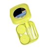 1 Cute Mini Contact Lens Box Case Solution Bottle Mirror Tweezers Remover