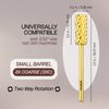 Professional Gold Small Barrel Nail Drill Bit 3X Coarse Grit