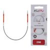 KnitPro Zing Fixed Knitting Needles – 22.5cm x 2.75mm Circular Knitting Pins, 83