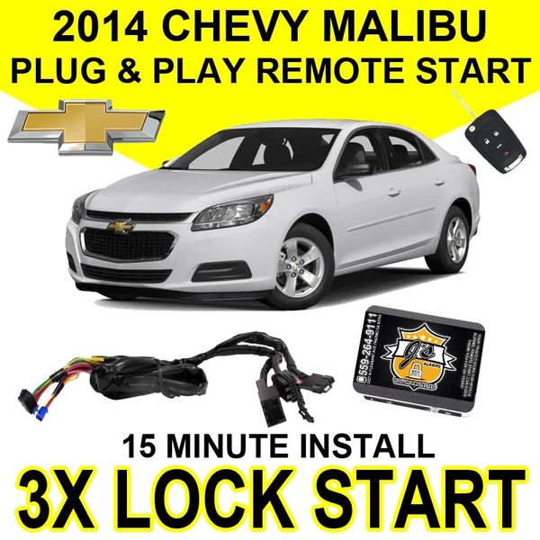 REMOTE START ADD ON 2014 CHEVROLET MALIBU PLUG & PLAY DIY PLUG INSTALL CHEVY GM7